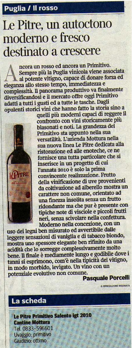 Corriere del mezzogiorno 21-04-2012